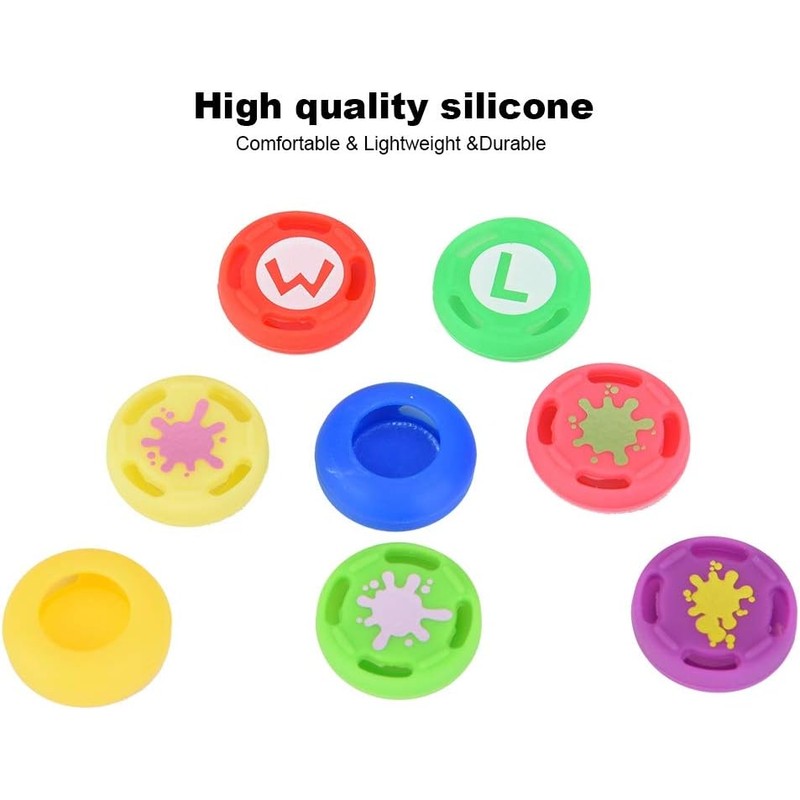 Bewinner 8pcs Joystick Thumb Stick Grip Cap Cover para /