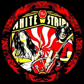 THE WHITE STRIPES  MERCHANDISE TWO LEATHER BRACELETS