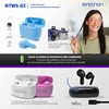 N NECNON AUDIFONOS INALAMBRICOS IN-Ear NTWS-03 (Azul)