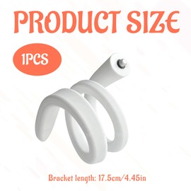 Baby Monitor Stand, 1 Psc Baby Monitor Holder, Baby Monitor Mount No Drilling, Compatible with Infant Optics DXR-8 Pro, Hello Baby Monitor Mount, Nanit, Universal Baby Camera Holder, Flexible