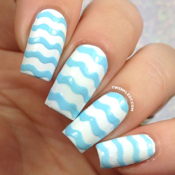 Wavy Line Vinyls By Twinkled T - 1 Sheet of