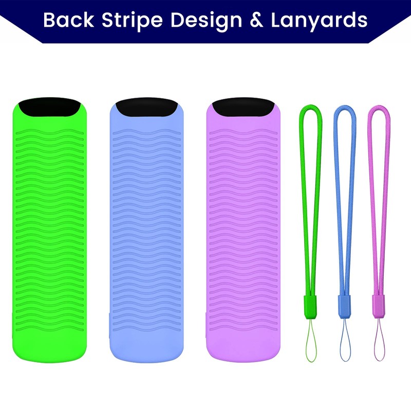 3-Pack Remote Cover for Lenovo TV Stick 4K, HD, 3rd