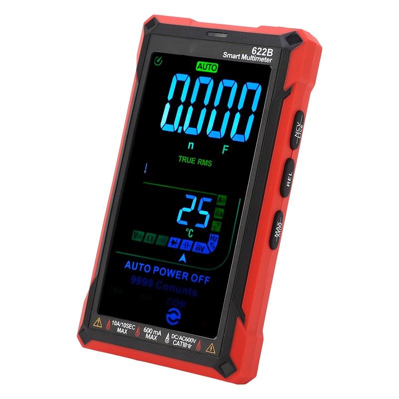 Digital Multimeter Kit Smart Touch Large Screen Rechargeable High Accuracy