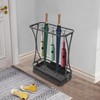 kunghei Metal Umbrella Storage Holder Stand with Removable Drip Tray,