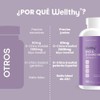 Wellthy Myo Chiro Inositol 360 Cápsulas Mezcla Óptima 2400mg 60mg