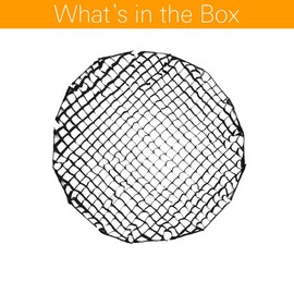 Softbox Honeycomb Grid Used for Deep parabolic Soft Box P60 for AMBITFUL P60 for Neewer Softbox(P60G Round 23.6 '')