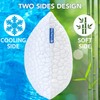 QUTOOL Cooling Pillows for Sleeping 2 Pack, Shredded Memory Foam
