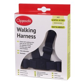 Clippasafe Walking Harness and Reins (Navy)