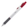 TUL BP3 Ballpoint, Retractable, Medium Point, 1.0 mm, Silver Barrel,