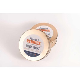 Original Piedmont Pennies Cheese Crackers, 18 oz Gift Tin