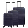 FUL American Dreamliner 3 Piece Set Rolling Luggage, Hardshell Suitcases