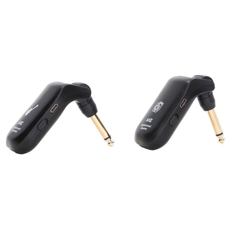 Guitar Receiver Transmitter Set Plug and Play Wireless Transmitter Receiver