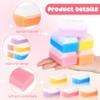 Healvian Juego Cepillos Esponja Baño Bebé Cepillo Sensorial Costra Láctea