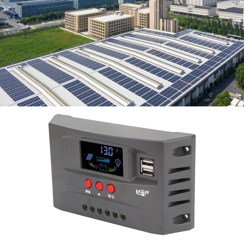 Solar Charge Controller MPPT Tracking Charging 12V 24V Automatic Adaptation