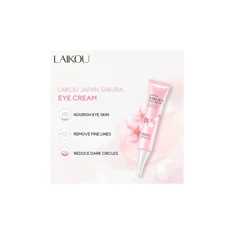 Set Cuidado Facial Laikou Sakura 4pcs Con Protector Solar