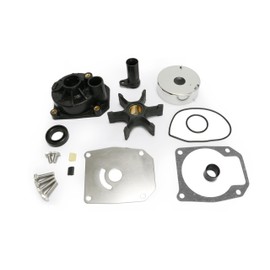 60HP 65HP 70HP 75HP Evinrude Johnson Water Pump Rebuild Kit Replacement With Housing Key 432955 OMC Sierra 18-3389