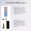 SAOI Crystal Water Bottle - Tiger Eye - Natural Wellness