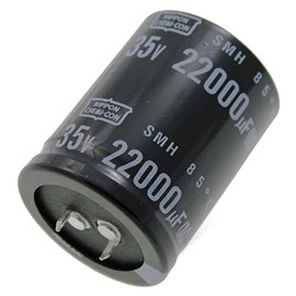 Elko Kondensator radial 22000µF 35V | Snap-In Elektrolytkondensator bis zu 85°C | 22000uF Electrolytic Capacitor from United Chemi-Con