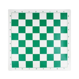 Nicear Tournament Chess Mat Portable Pu Leather Tournament Roll Up Chess Board Chess Rollable Chessboard Lightweight & Non Slip