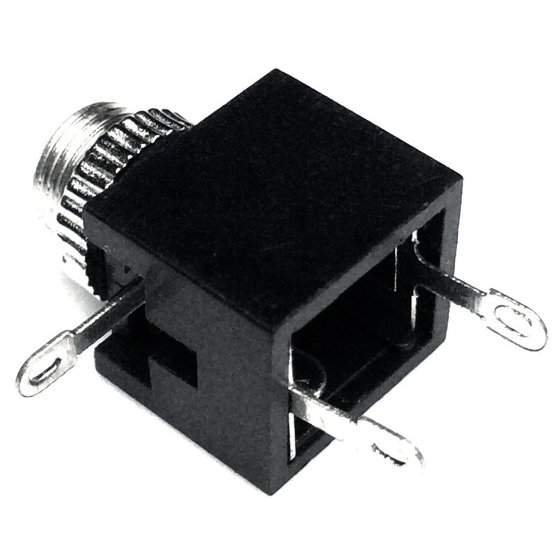 CESS 3.5mm Mono TS Jack Socket Adapter Cables Connectors (LW)