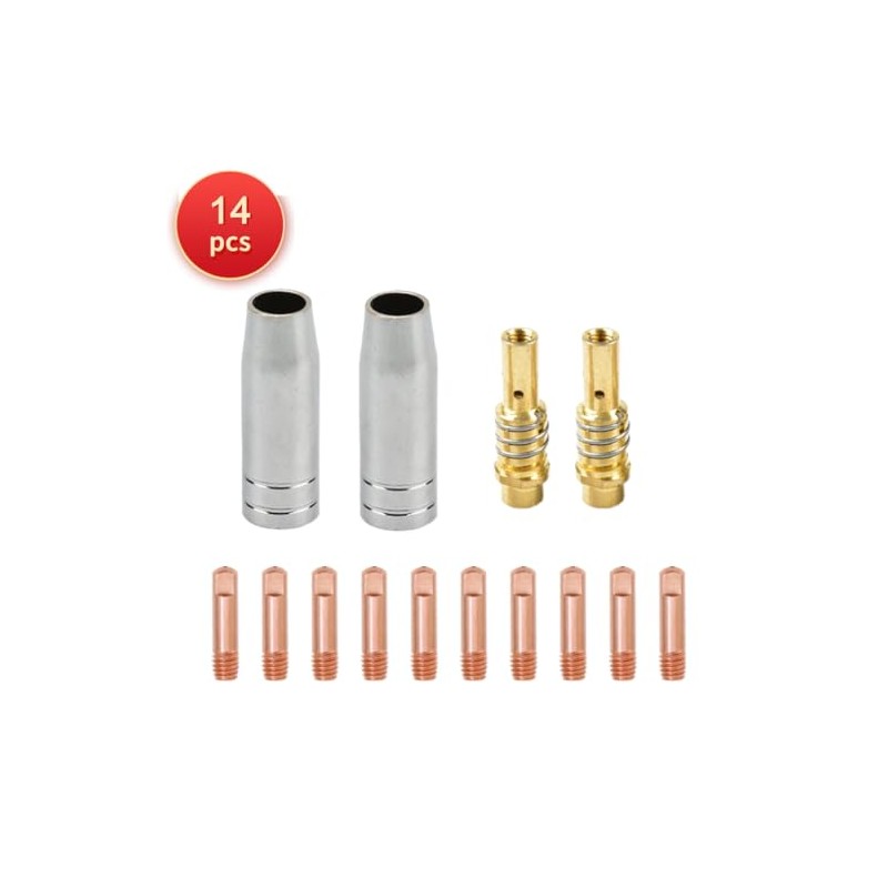 14 pcs Consumable Parts Kit .030 fit Everlast Cyclone 200ES