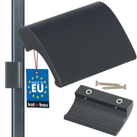 KOTARBAU Balcony Door Handle Anthracite Grey Patio Door Handle DE LUXE Safe Smoking Door Look Close Handle Shell Universal Pull Handle Aluminium Balcony Handle