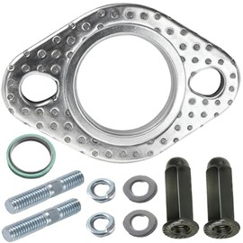 Exhaust Bolts Nuts and Gasket Set for GY6 GMB139 Engine 50cc 70cc 90cc 110cc 125cc 150cc 2-Stroke Scooter ATVs Go Karts Mopeds Quads Buggies for Yamaha for Taotao for Sunl for Coolster