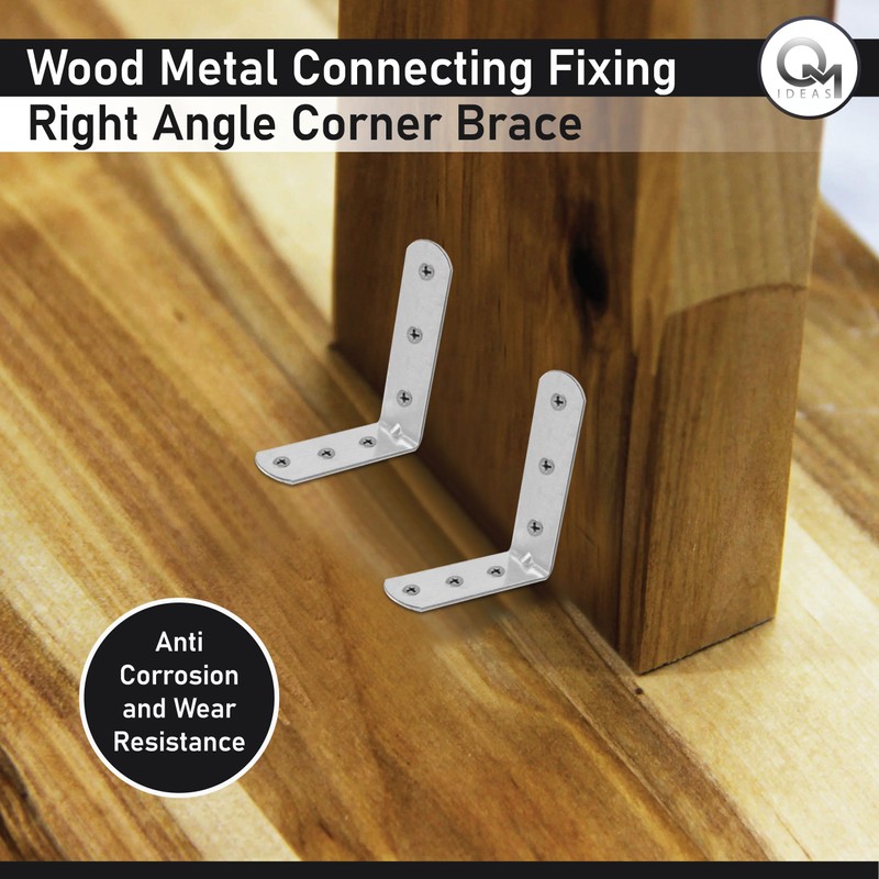 OMIDEAS 50 x Angle Bracket (50 x 50 x 16)