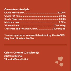 Get Naked Get Naked Grain Free 1 Pouch 6.6 Oz Super Antioxidant Dental Chew Sticks, Large