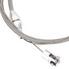 24in Throttle Cable Stainless Steel Flexible Easy Installation Throttle Wire