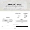 BWBWND RV Blinds Repair Kit, Pleated Shade Restringing Cord Threading