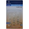 7.5 watt 120 volt CA5 Candelabra E12 Base Clear Decor