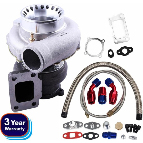 henyee T3 Flange 4 Bolt GT35 GT3582 A/R .70 600+HP