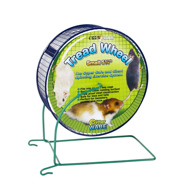 Ware Manufacturing Metal Small Pet Tread Exercise Wheel, Small