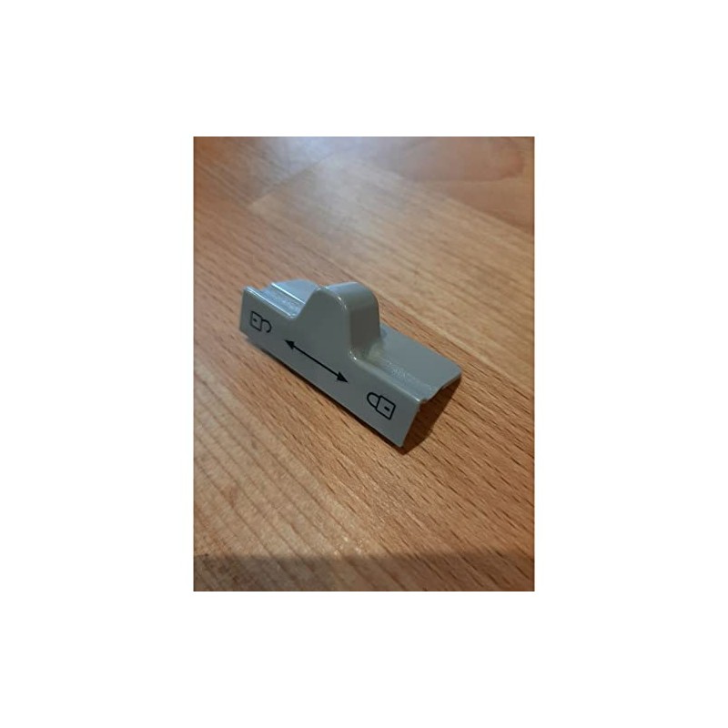 Dometic Fridge Door Lock Slider (50mm x 12mm) (Grey)