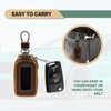 2 Pieces Superior Leather Car Case Key Fob Protector, Smart