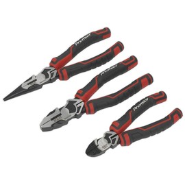 Sealey AK8376 3pc High Leverage Pliers Set