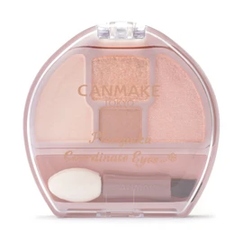 CANMAKE Planpuku Code Eyes 01, Apricot Planpuku, 1.4g, Eyeshadow for Tear Bags, Shadow for Shadows, Coral