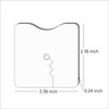 RCARE Thick Tracheostomy Dressing Pads, Nephrostomy - Soft and Breathable