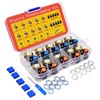 Potentiometer Kit 46 pcs B1K–B1M Ohm Linear Rotary Taper Potentiometer