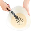 Rosenstein & Söhne Quirlbesen: 2er-Set flexible Schneebesen, verstellbare Breite (Plastik