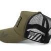 AVIREX USA Embroidered Patch Mesh Cap, Hat, Men’s, Women’s, Military,