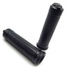 HTTMT MT080-25-BK Black Skull style Hand Grips 1 inch Handlebar