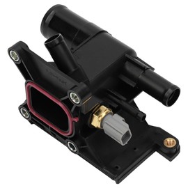 IRONTEK LF941517Z Engine Coolant Thermostat Housing Water Outlet for 2006-13 for Mazda 3, 2008-10 & 2012-13 for Mazda 5, 2009-13 for Mazda 6, 2010-12 for Mazda CX-7, Replaces 902-690 LF9415179A 902690