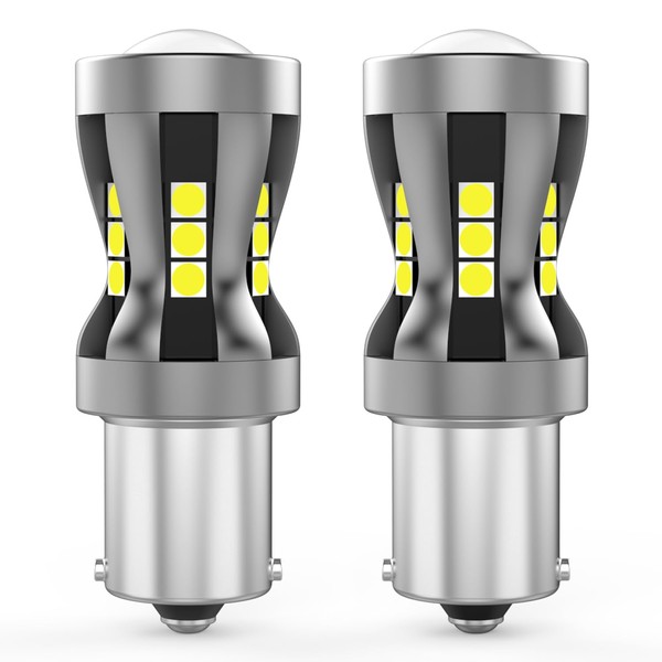 FAXCARS 1156 Front LED Bulbs for John Deere 316 318