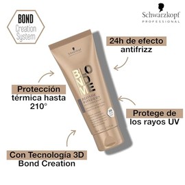 BLOND ME - Blonde Wonders Bálsamo Restaurador 75 ml, Tecnología 3D Bond Creation, Ayuda a Crear Nuevos Puentes Capilares, Previene Rotura del Cabello, Previene Encrespamiento, Sella Puntas Abiertas