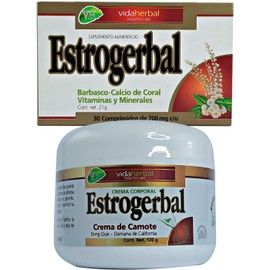 ESTROGERBAL Pack (Pastillas y Crema)