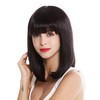 WIG ME UP - VK-1-3HDEEPVIOL quality women's wig short shoulder
