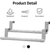 2 Pcs The Door Towel Rack,Stainless Steel Kitchen Towel Holder,for