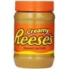 REESE'S Creamy Peanut Butter, Kosher Peanut Spread, 18 Ounce (Pack